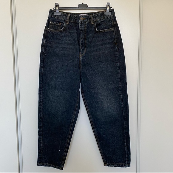 Zara Denim - ZARA Super Highrise Mom Baggy Jeans